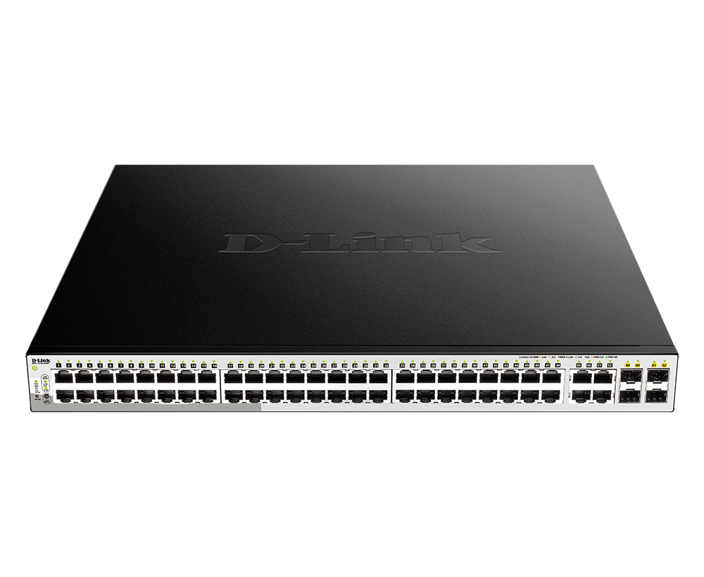 D-Link Systems Web Smart 48 Port Gigabit PoE