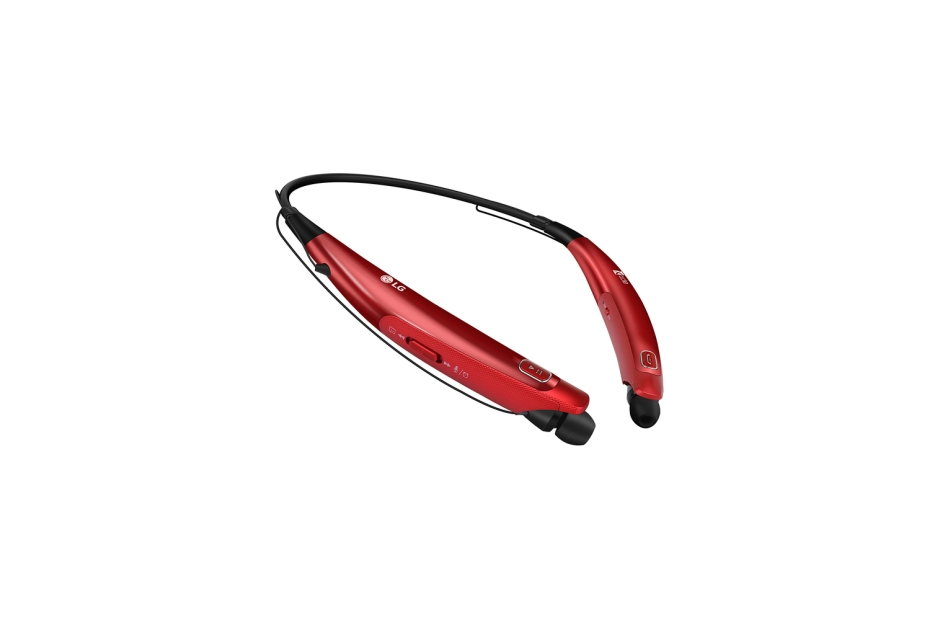 LG HBS-770 headphones/headset Wireless Neck-band Calls/Music Micro-USB Bluetooth Red – image 4