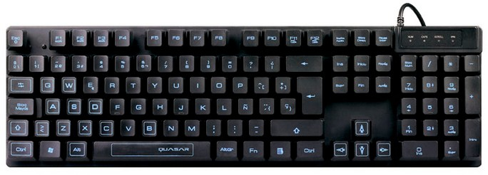 CoolBox Selene keyboard Gaming USB Black – image 2