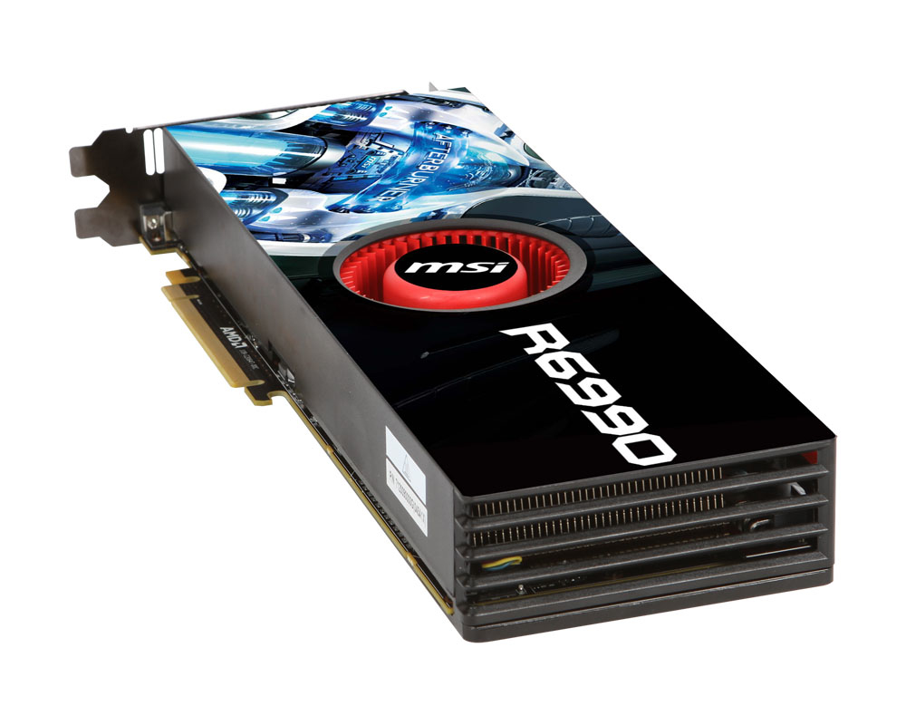 MSI R6990-4PD4GD5 graphics card AMD Radeon HD6990 – image 3