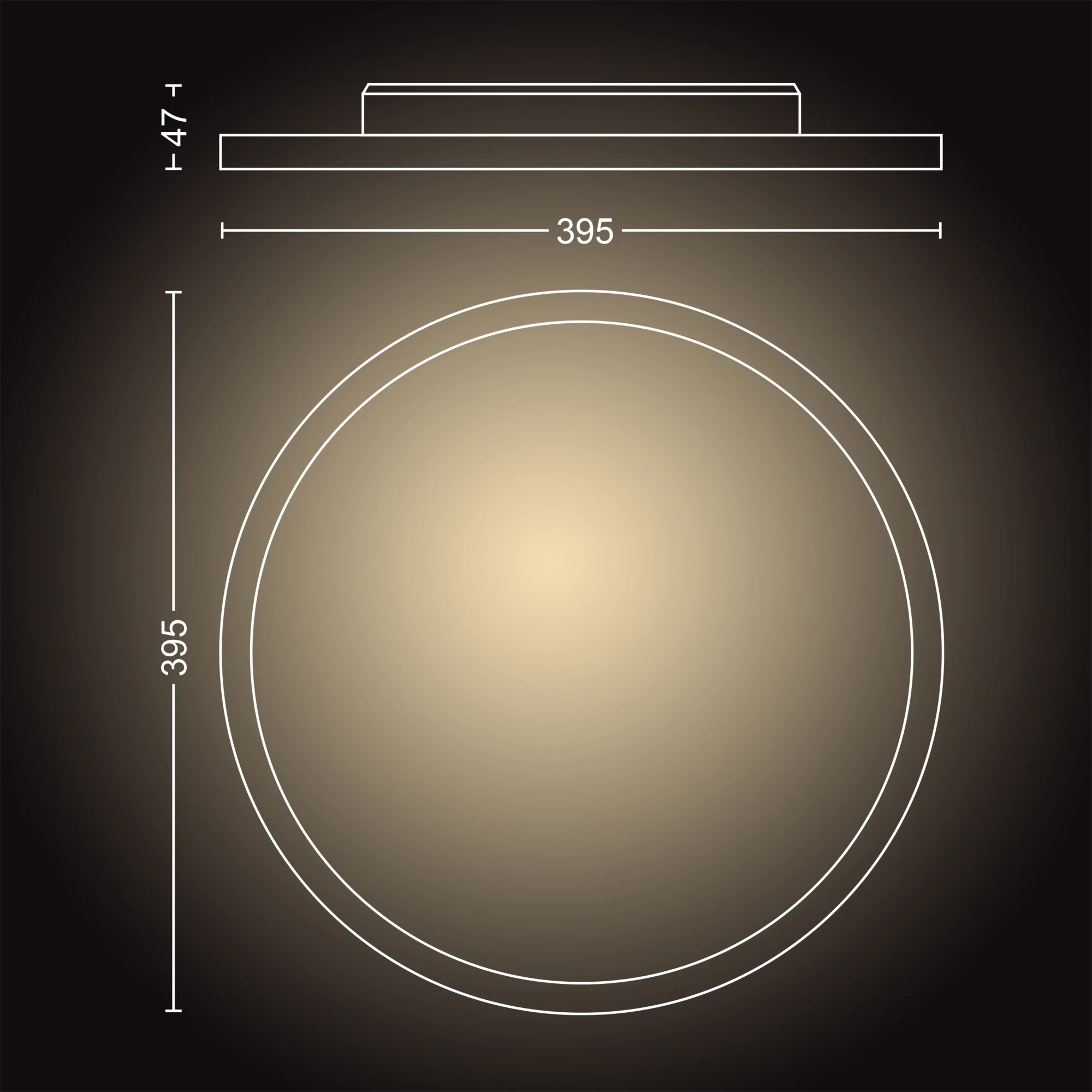 Philips by Signify Philips Hue White ambience 3216431P6 Smart ceiling light Bluetooth/Zigbee – image 4