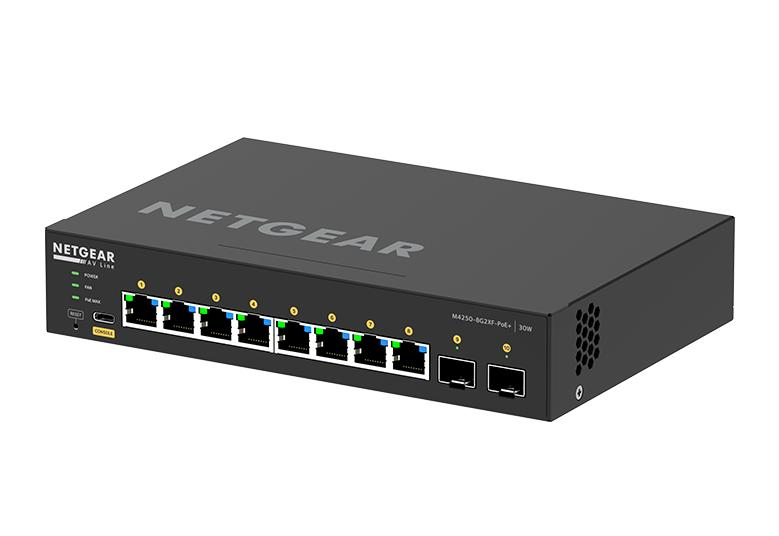 NETGEAR AV M4250-8G2XF-POE+ FULL MNGD SWCH – image 2