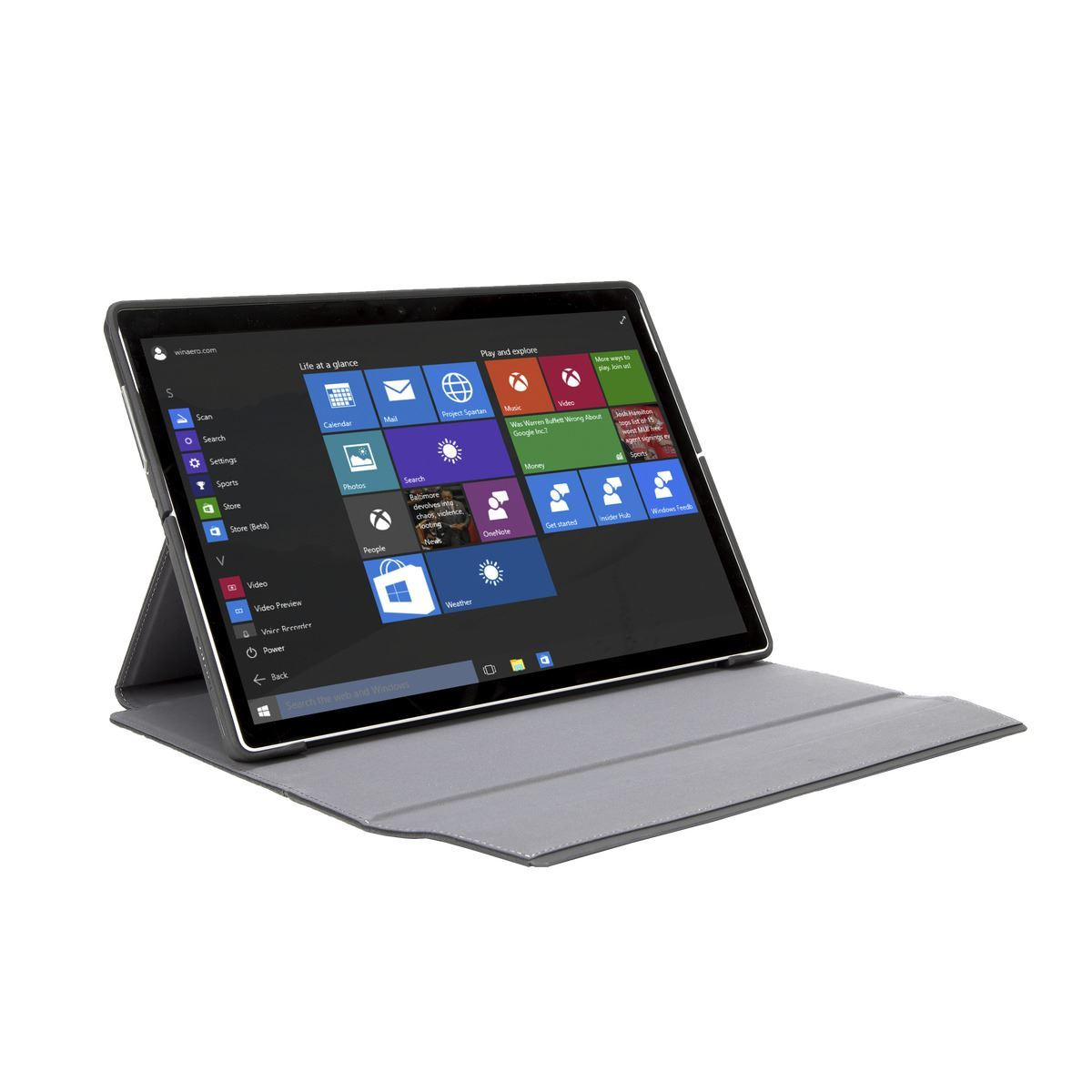 Targus Signature Folio Wrap + Case Stand for Microsoft Surface Pro 6, Pro (2017) & Pro 4 – image 3