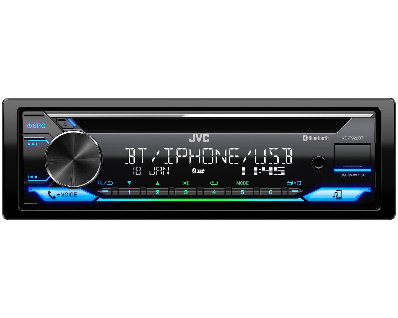 JVC KD-T922BT car media receiver