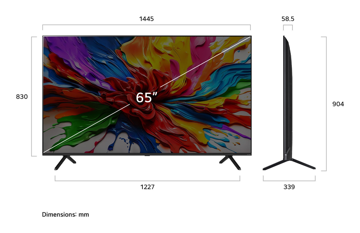 LG QNED evo AI 65QNED92AUA TV – image 4