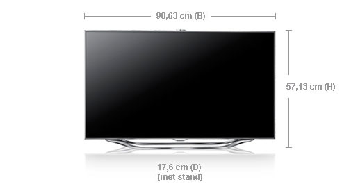 Samsung Series 8 UE40ES8000SXXN TV – image 2