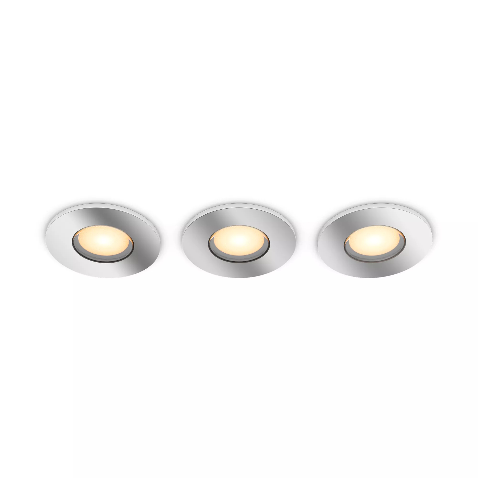 Philips by Signify Philips Hue White ambience Adore bathroom recessed downlight (3-pack)