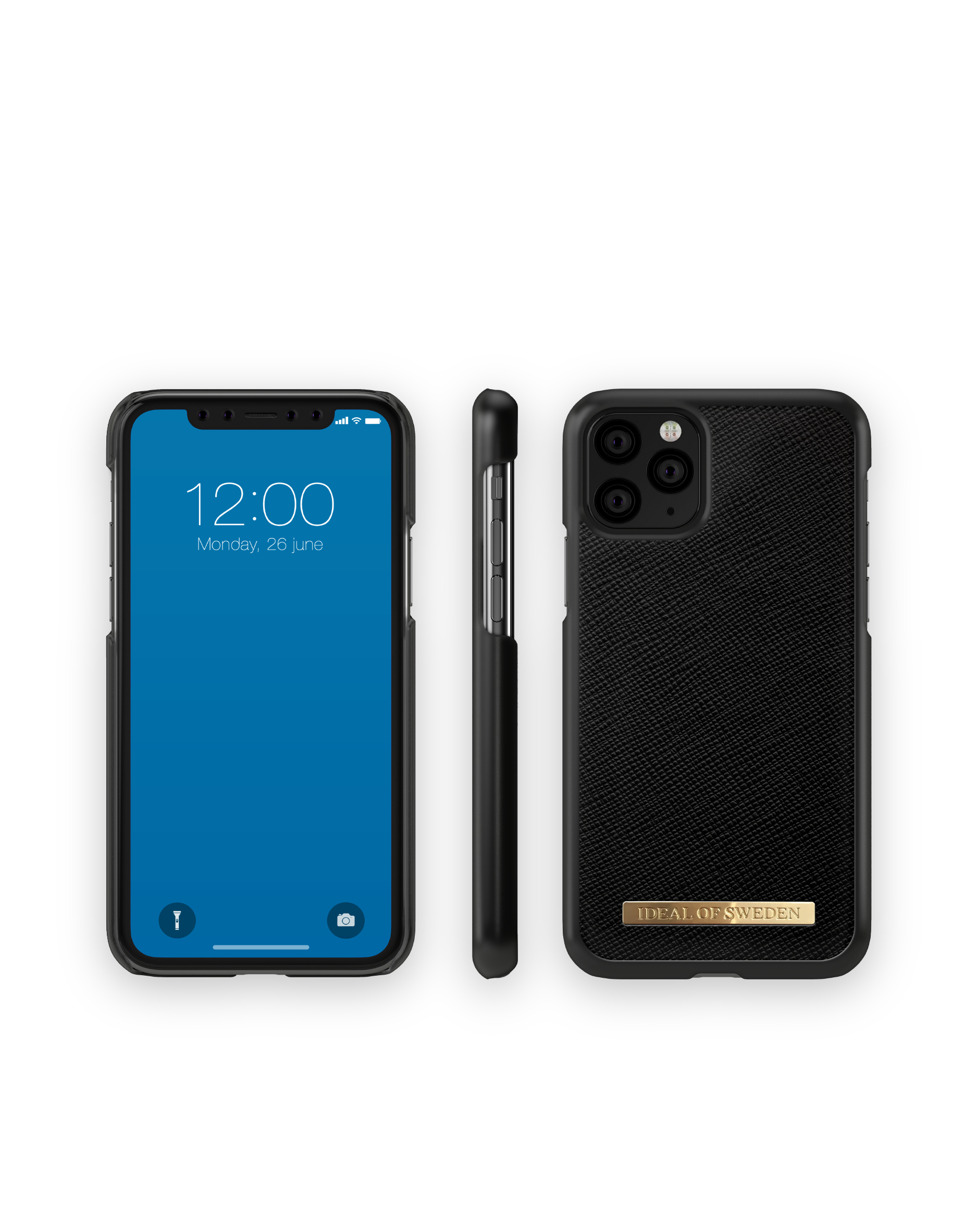 iDeal of Sweden Saffiano Case iPhone 11P/XS/X Black – image 2