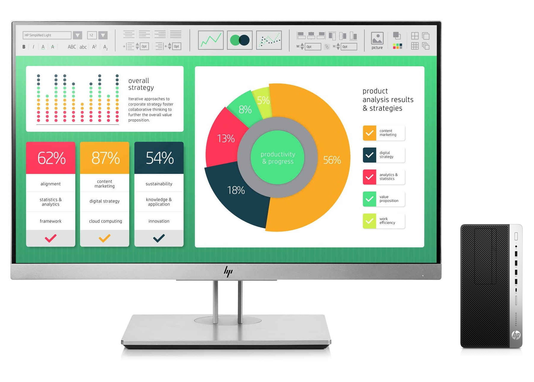 HP 600 G4 + EliteDisplay E223