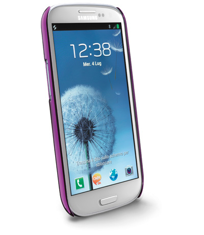 Cellularline CHRMGALAXYS3P mobile phone case Cover Purple