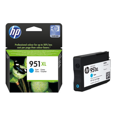 HP 951XL ink cartridge 1 pc(s) Original High (XL) Yield Cyan