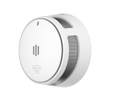 Detector de Humo Dahua Wisualarm DHI-HY-SA40A-R8 - Inalámbrico - Sensor Fotoeléctrico - 85dB - DHI-HY-SA40A-R8