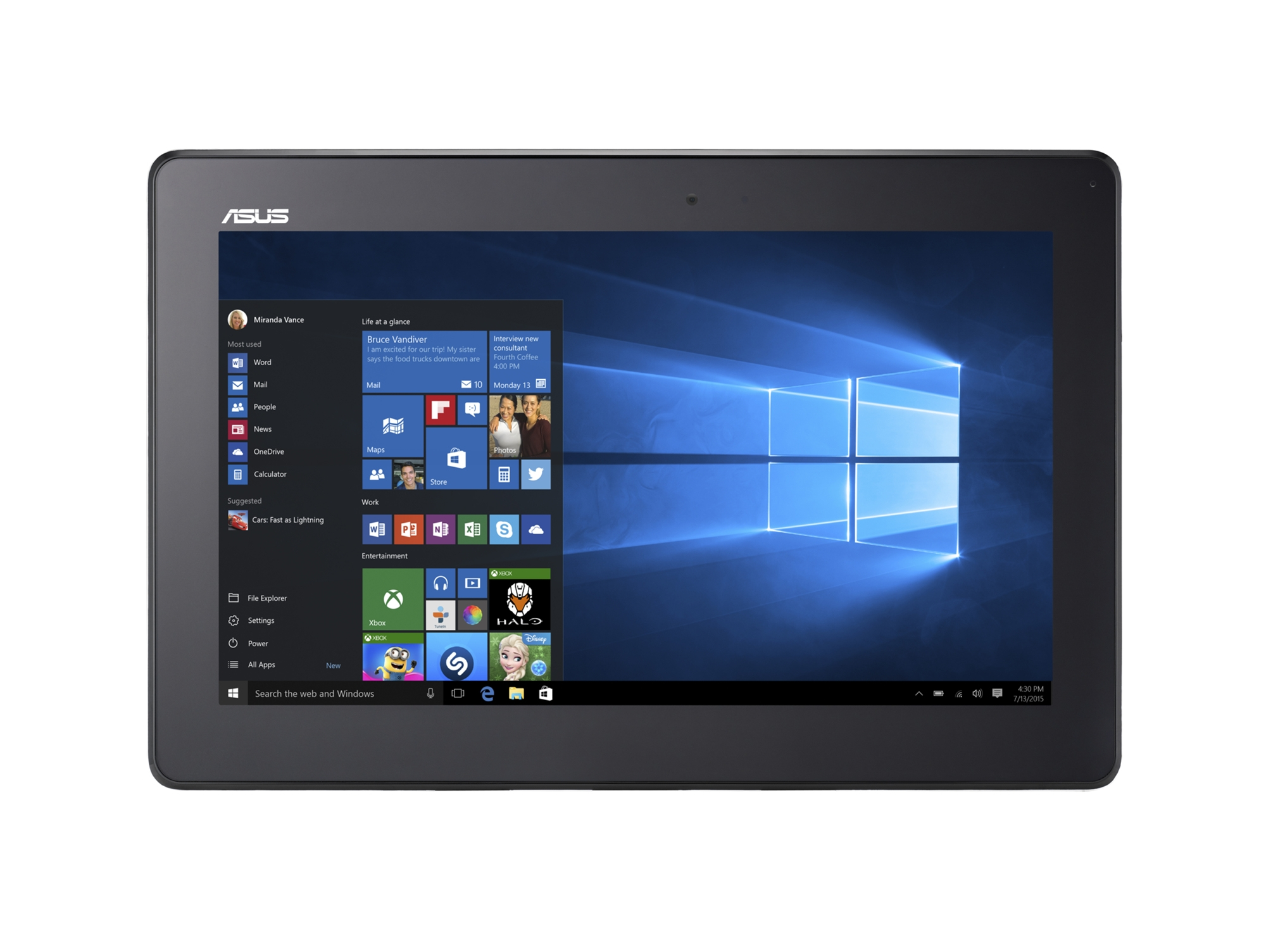 ASUS Transformer Book T100TAF-W10-DK87T laptop Intel Atom® Z3735F Hybrid (2-in-1) – image 4