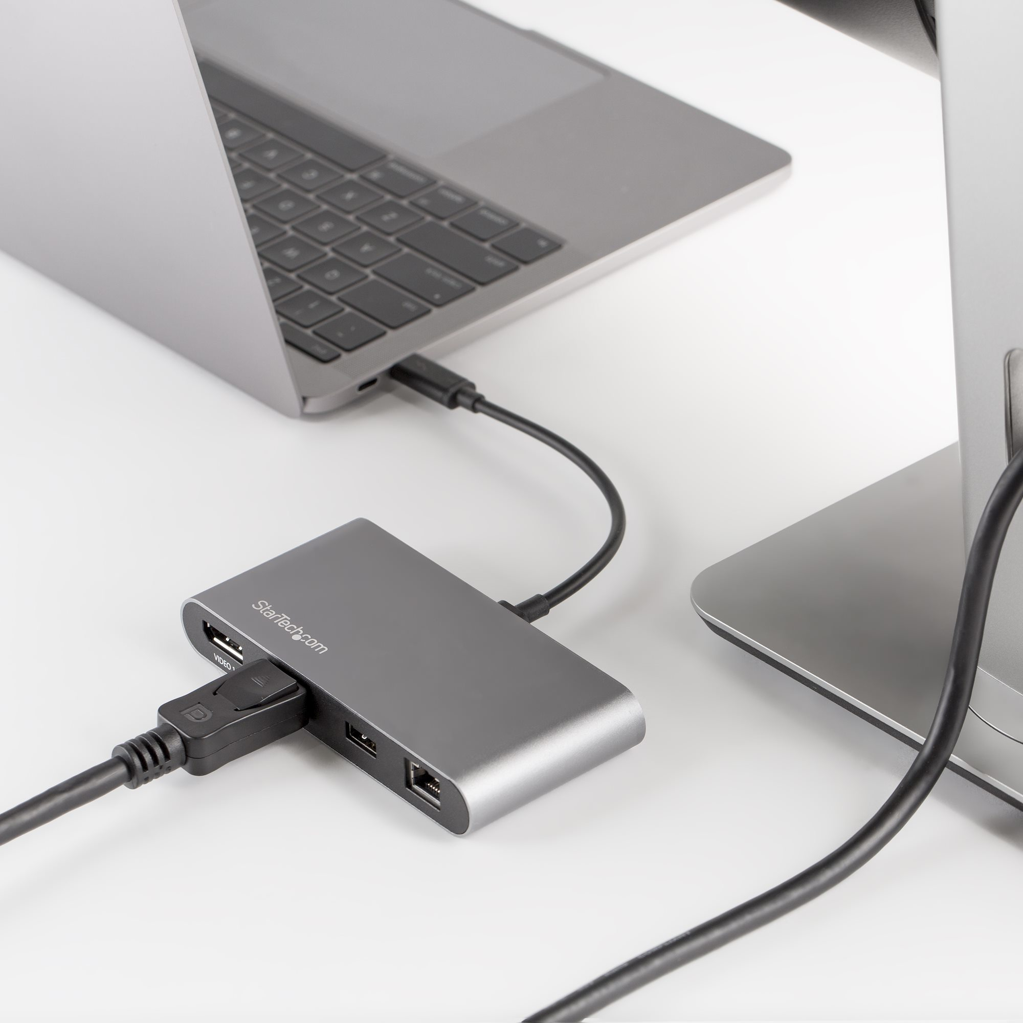 StarTech.com Dual 4K Monitor Mini Thunderbolt 3 Dock with DisplayPort - Mac & Windows Docking Station - Discontinued, Limited Stock, & Replaced by TB3DKM2DPL (T – image 3