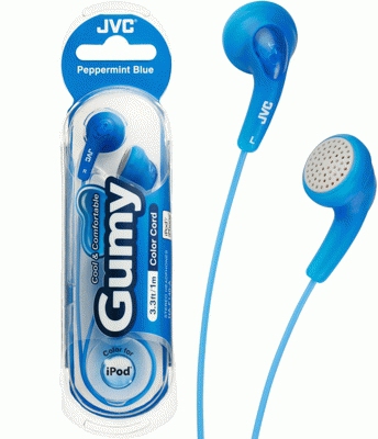 JVC HA-F140-AN-E headphones/headset Wired Blue – image 2