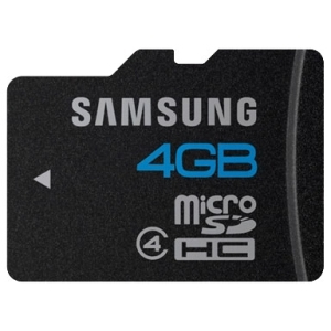 Samsung MB-MS4GA 4 GB MicroSD Class 4