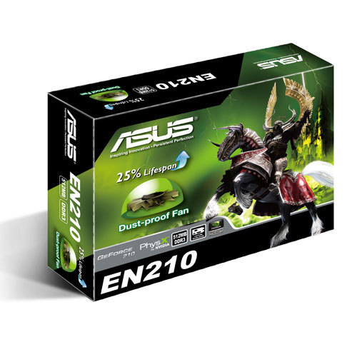 ASUS EN210/DI/512MD3(LP) graphics card NVIDIA GeForce 210 – image 3