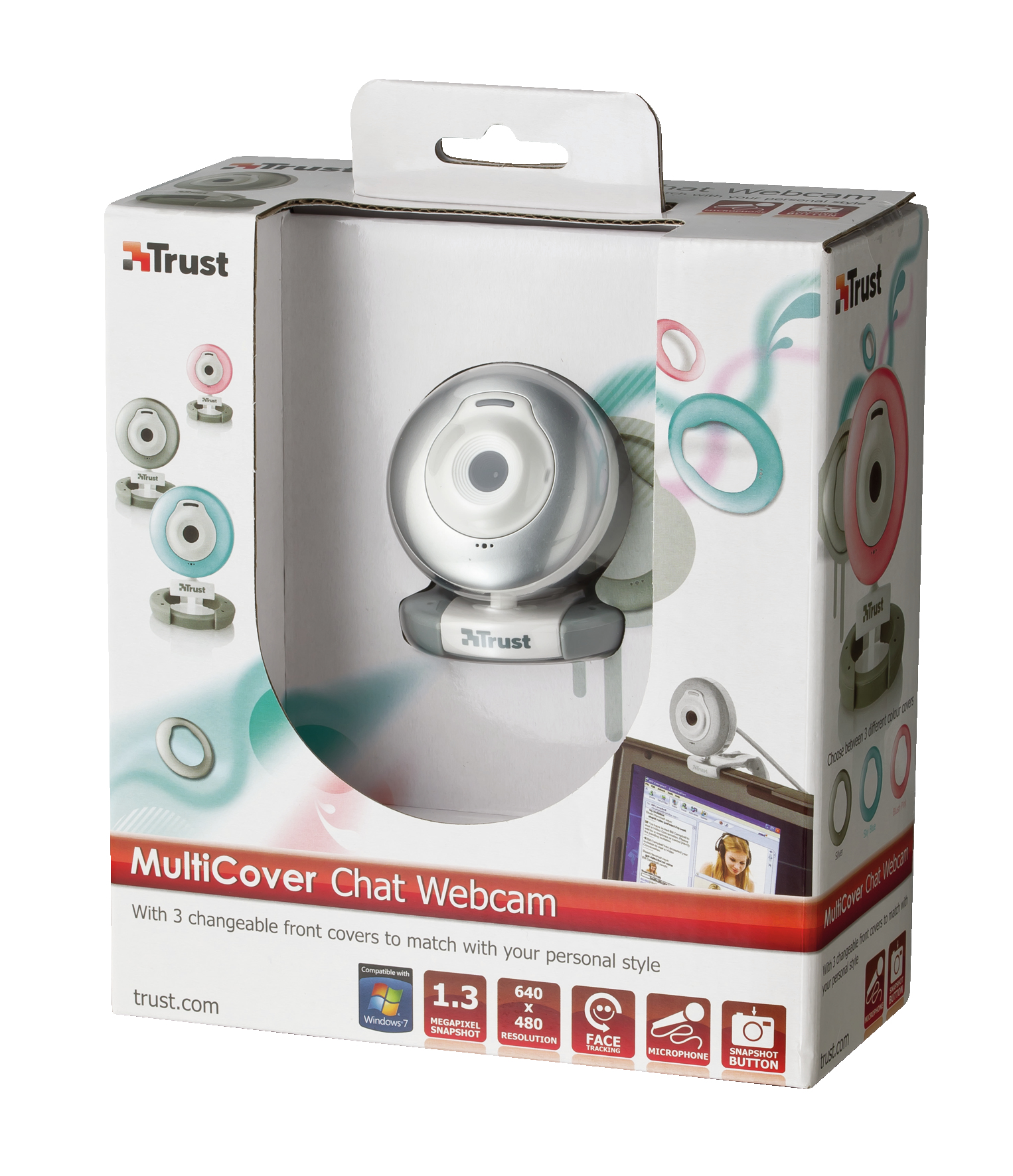 Trust MultiCover Chat Webcam – image 3