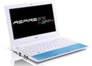 Acer Aspire One Happy AOHAPPY-2DQgrgr Intel Atom® N450 Netbook