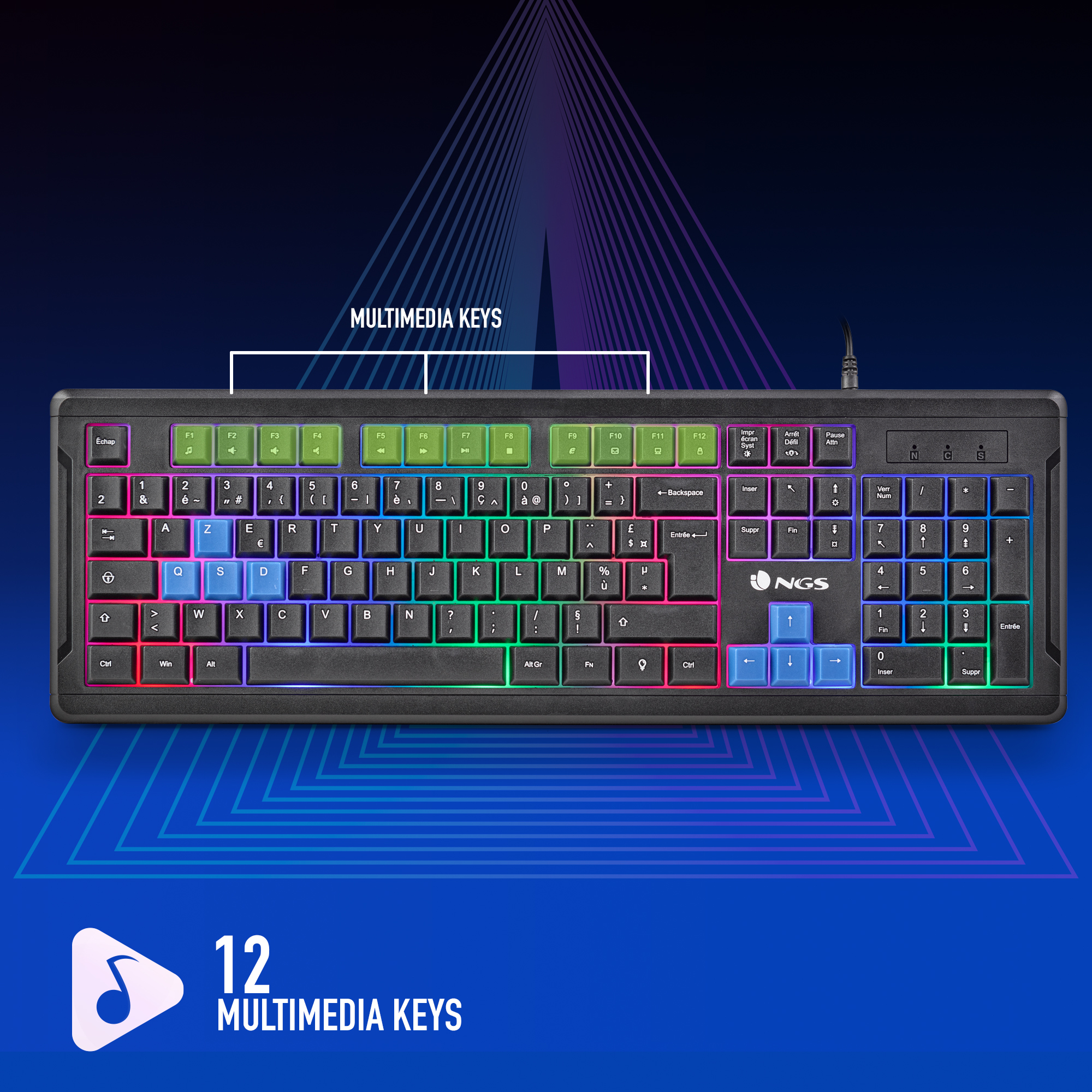 NGS GKX-305, AZERTY, FR – image 5