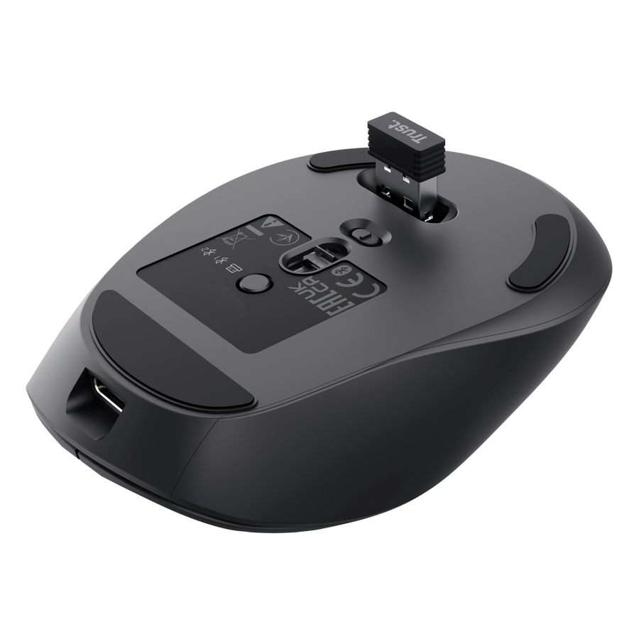 Trust Zevo mouse Universal Right-hand RF Wireless + Bluetooth Optical 4000 DPI – image 7