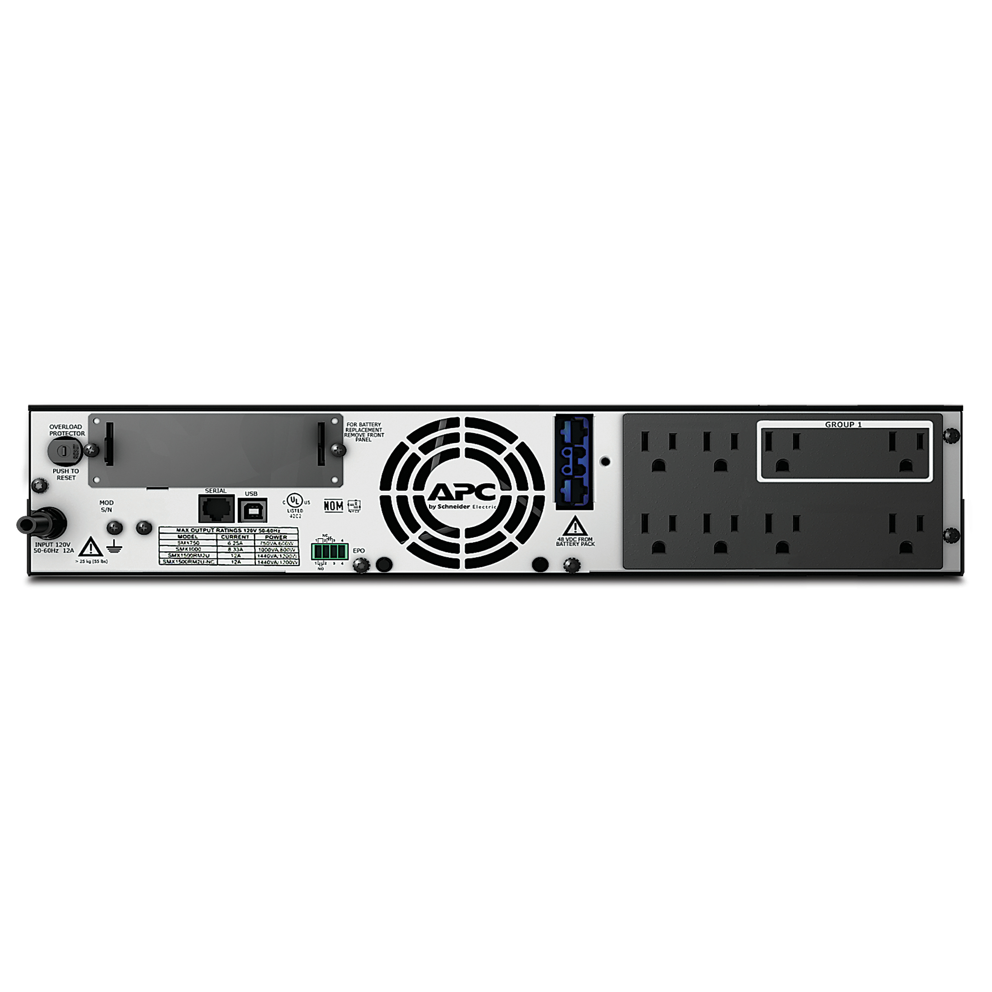 APC SMX750NC uninterruptible power supply (UPS) Line-Interactive 0.75 kVA – image 4
