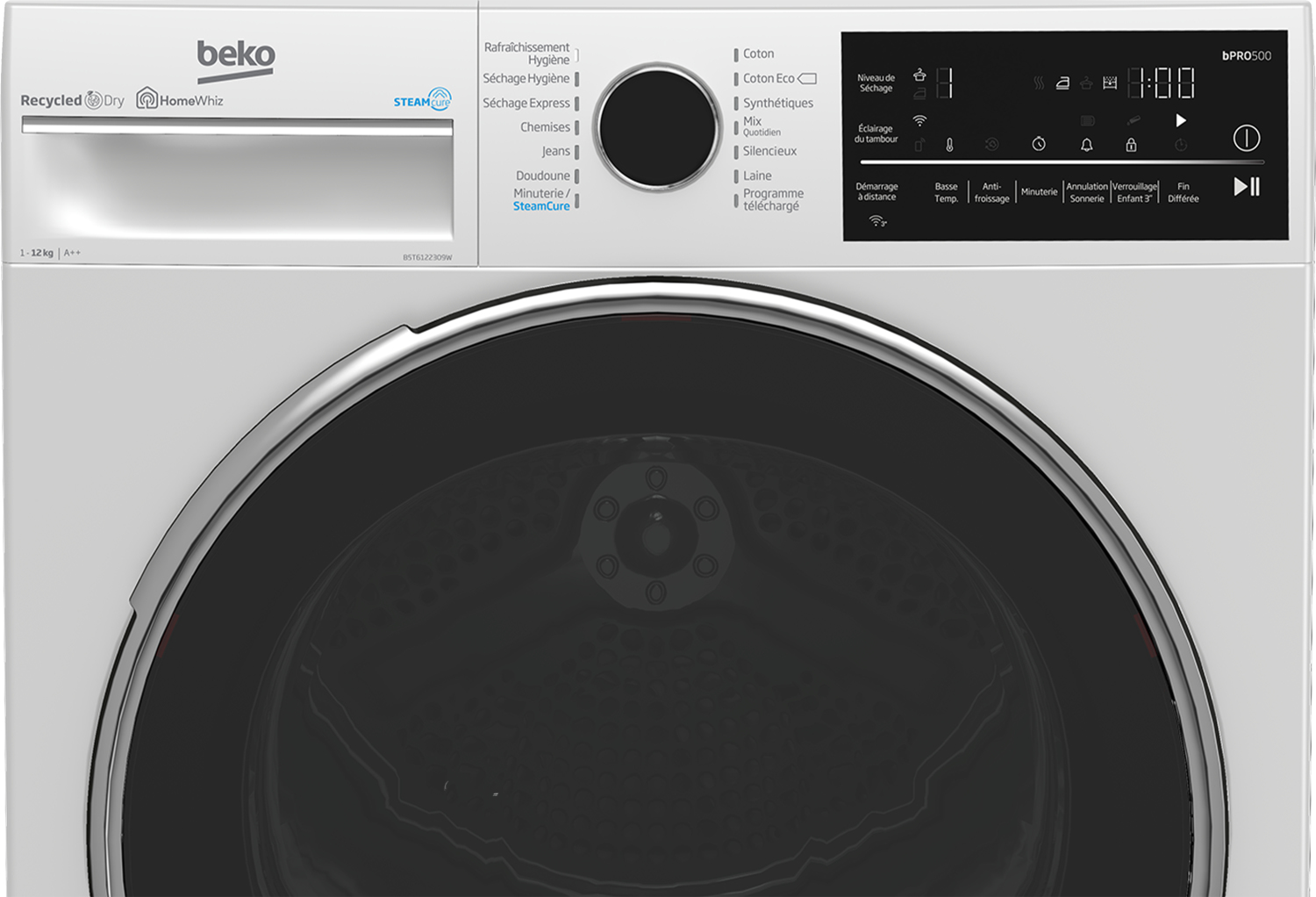 Beko B5T6122309W tumble dryer Freestanding Front-load – image 3