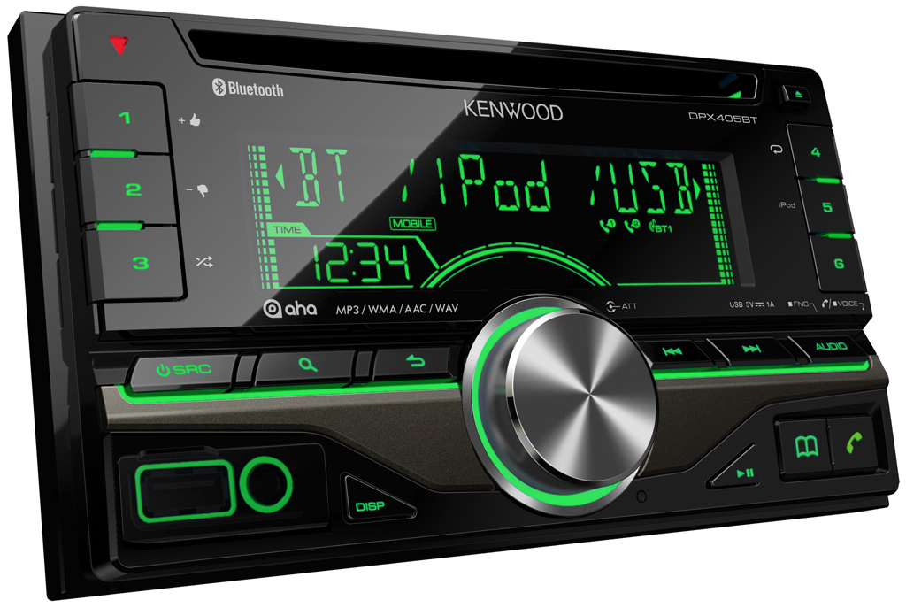 Kenwood DPX405BT car media receiver Black Bluetooth – image 2