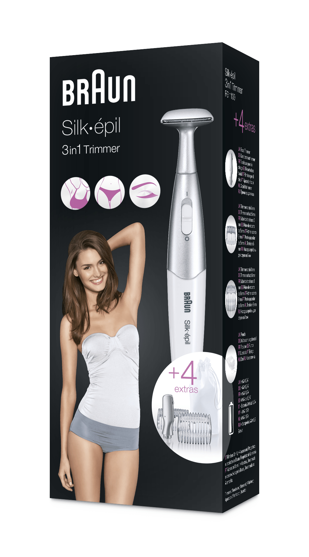 Braun 81653276 bikini trimmer White – image 2
