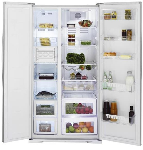 Beko GNEV122S side-by-side refrigerator Freestanding Silver – image 2