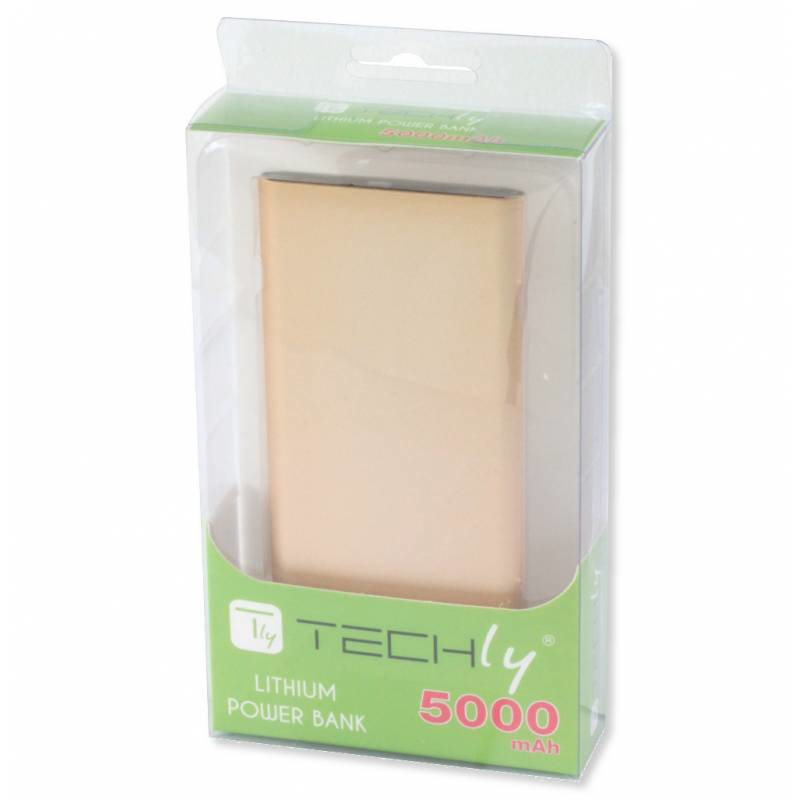 Techly Battery Charger Power Bank Slim Smartphone Tablet – image 2
