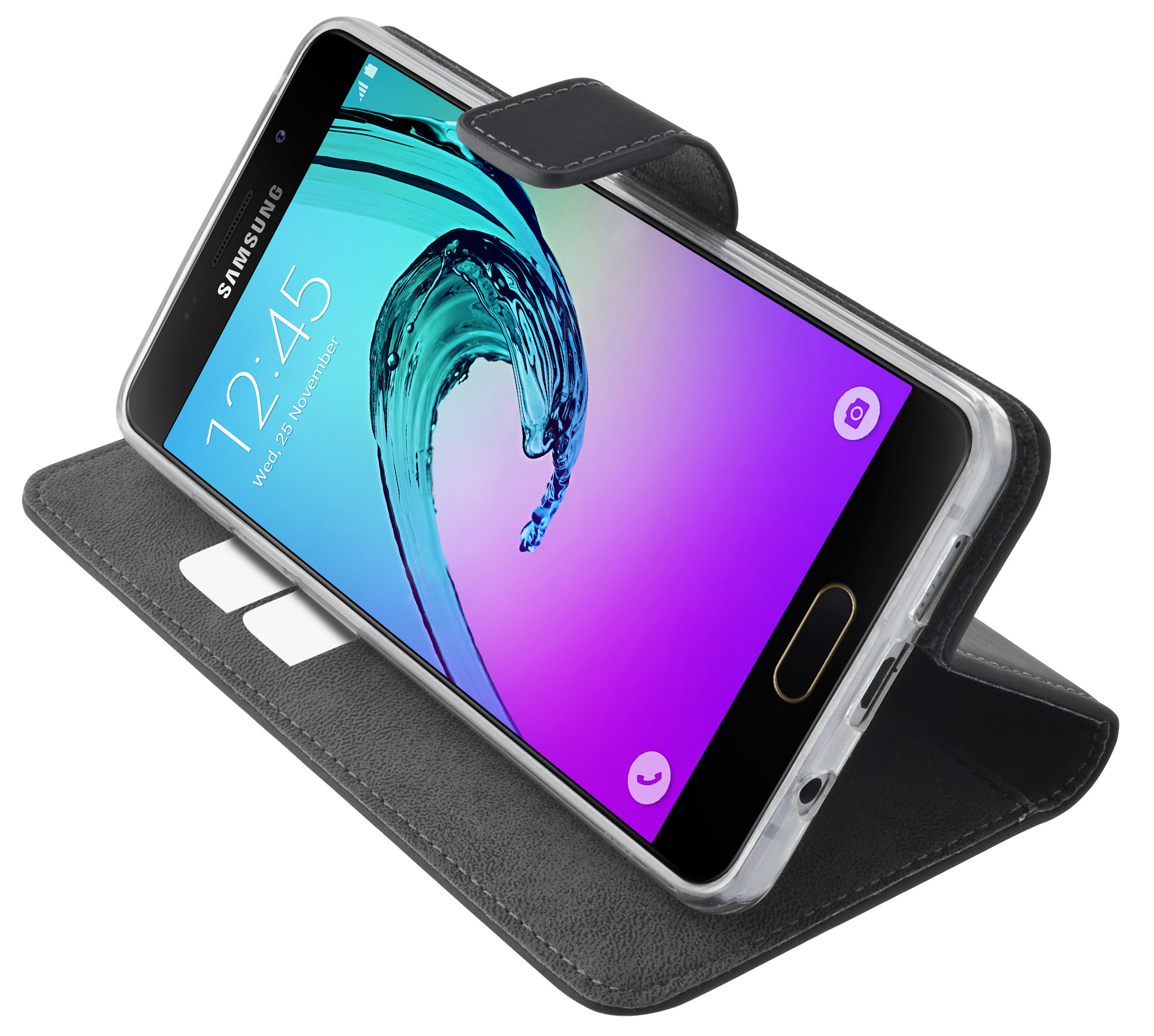 Mobiparts Premium Wallet TPU Case Samsung Galaxy A5 (2016) Black – image 5