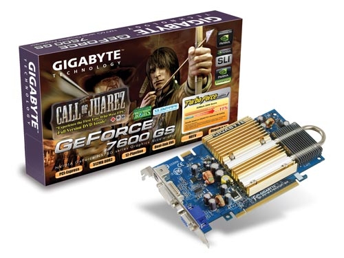 GIGABYTE GeForce 7600 GS 512MB