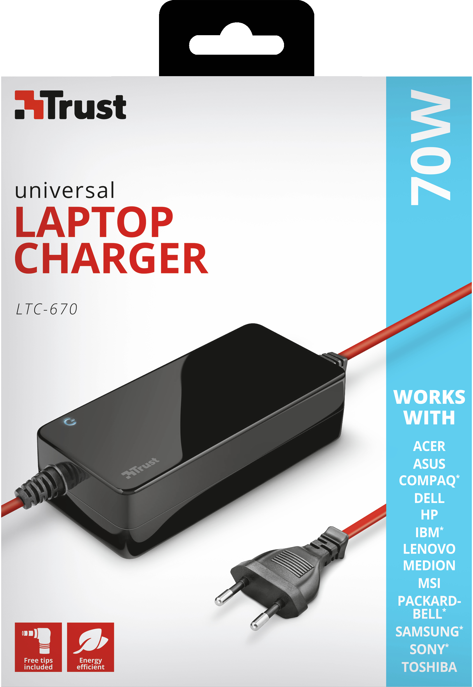 Trust LTC-670 LT Charge 70W-BLK – image 5