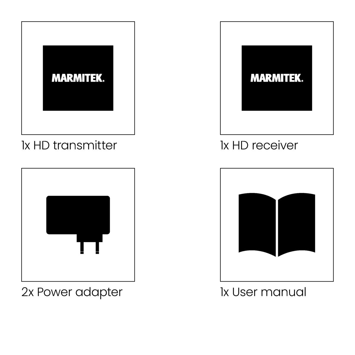 Marmitek MegaView 65 - HDMI extender UTP - 40 m – image 7