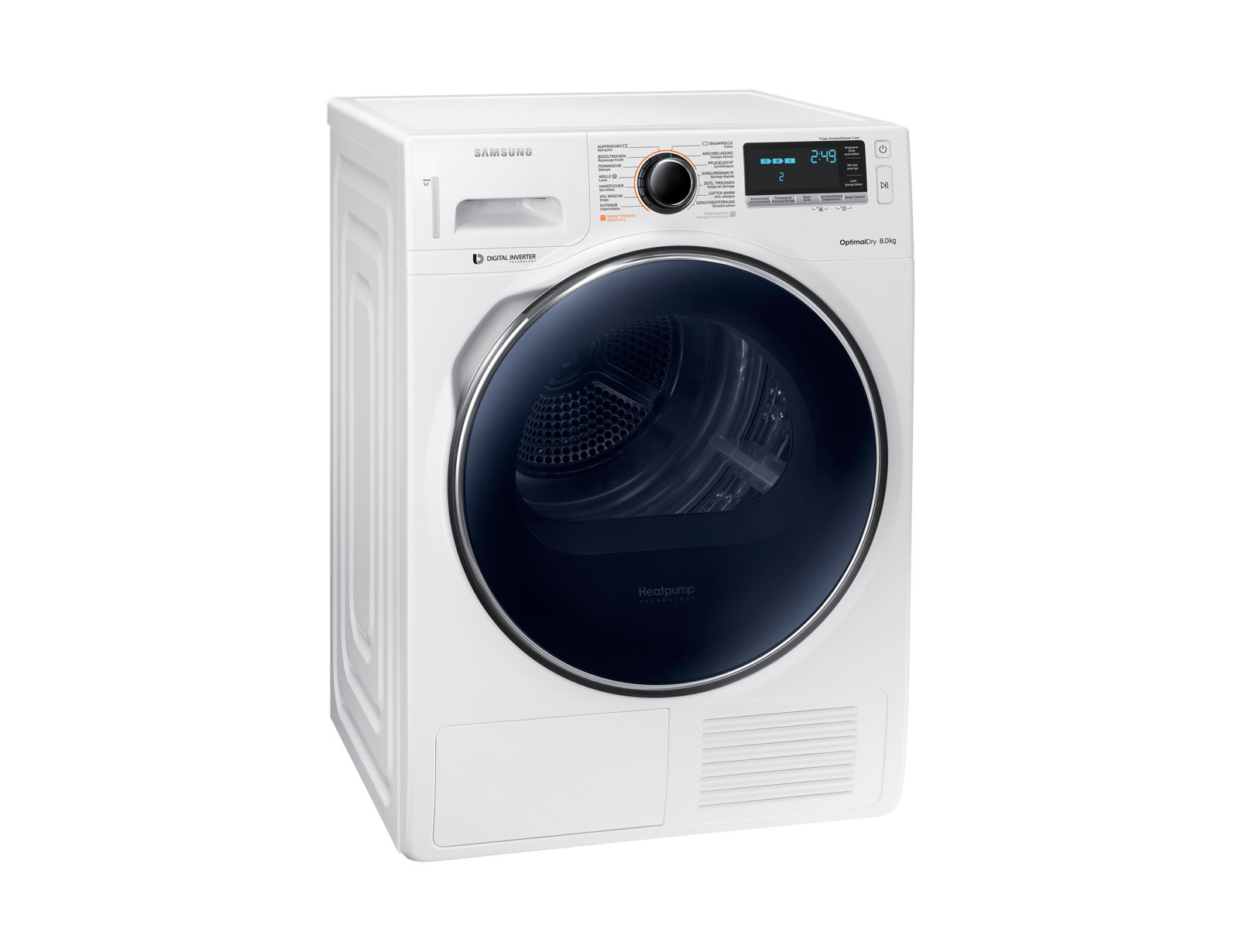 Samsung DV80M8214AW tumble dryer Freestanding Front-load – image 4
