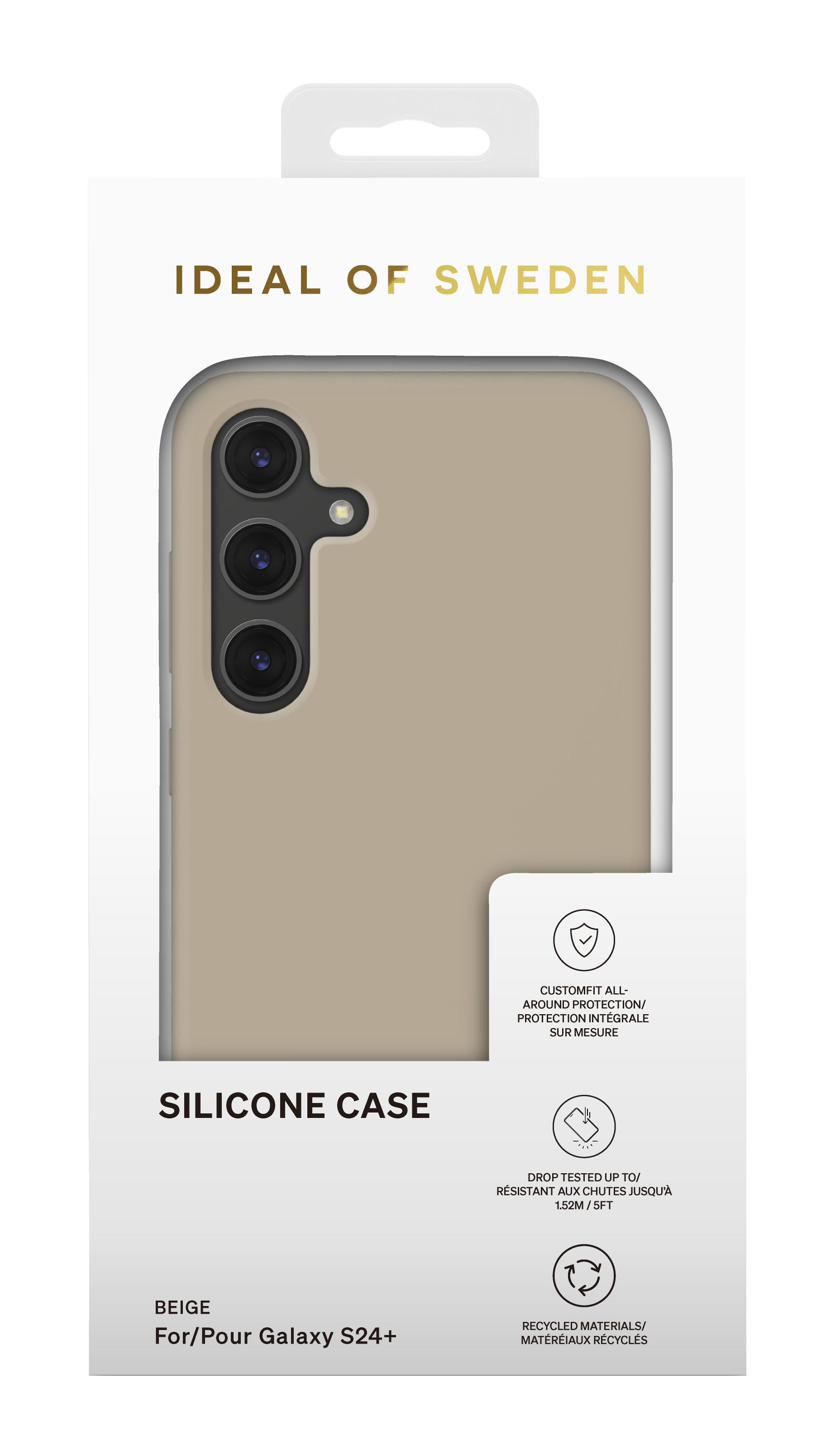 iDeal of Sweden Silicone Case Galaxy S24 Plus / S25 Plus Perfect Beige – image 4