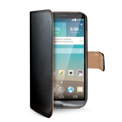 Celly WALLY418 mobile phone case Wallet case Black