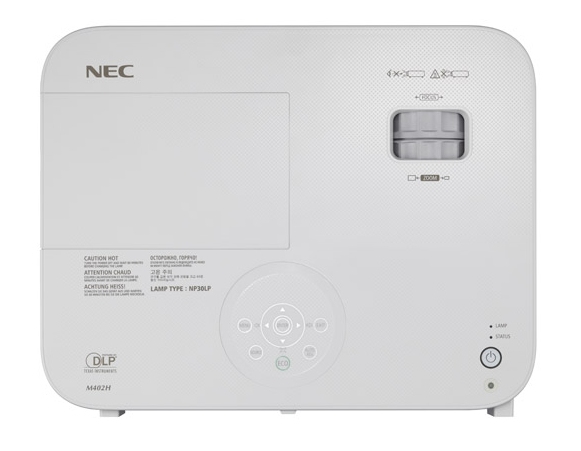 NEC M403H Standard throw projector 4000 ANSI lumens DLP 1080p (1920x1080) 3D White – image 3
