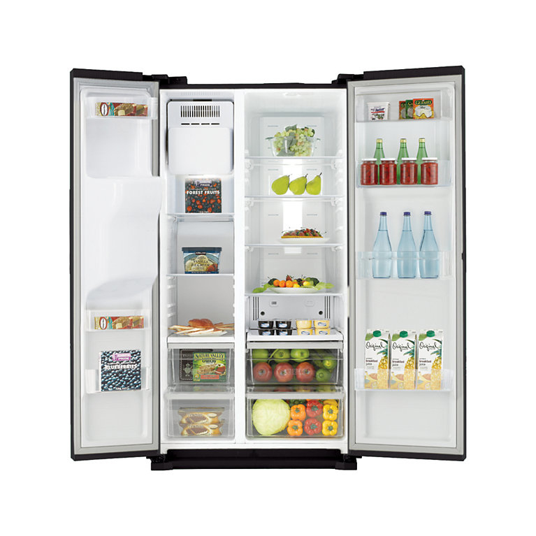 Samsung RS7567BHCBC side-by-side refrigerator Freestanding – image 2