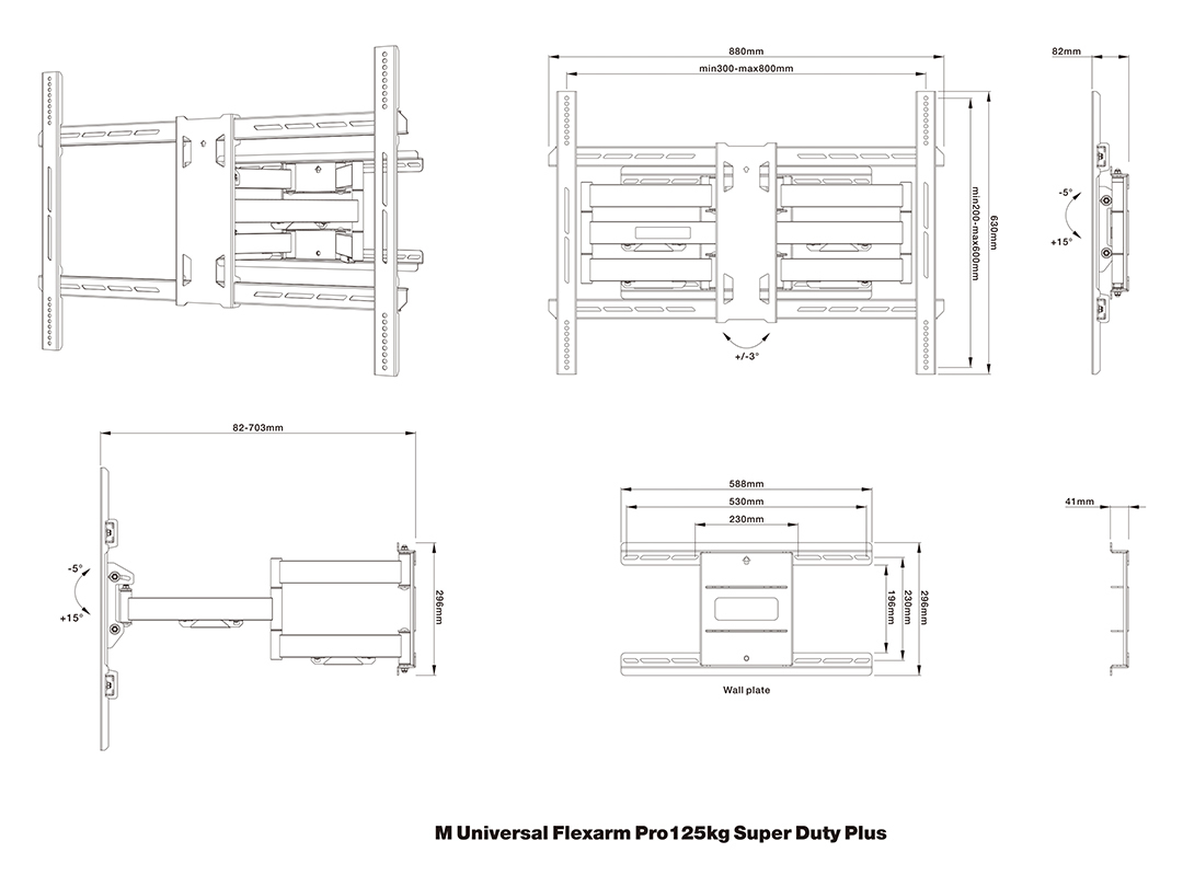 Multibrackets M Universal Flexarm Pro – image 9