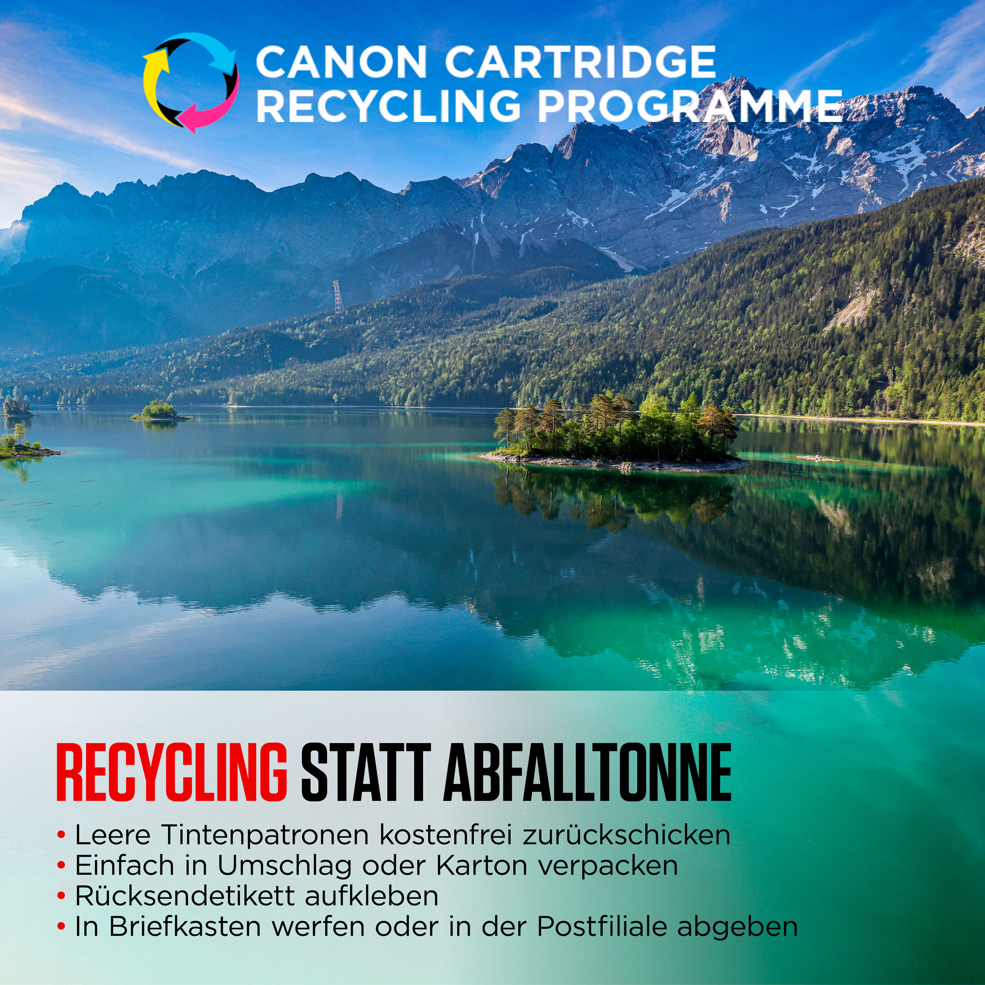 Patrone Canon PG-595           black