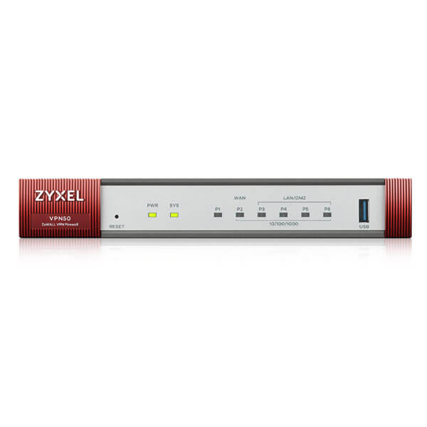 Zyxel VPN50 hardware firewall 0.8 Gbit/s – image 2
