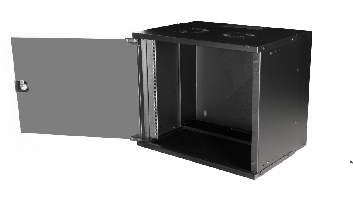 Equip Eco Mount 19' Schrank, 09HE, 540X400mm, RAL9005 Schwarz