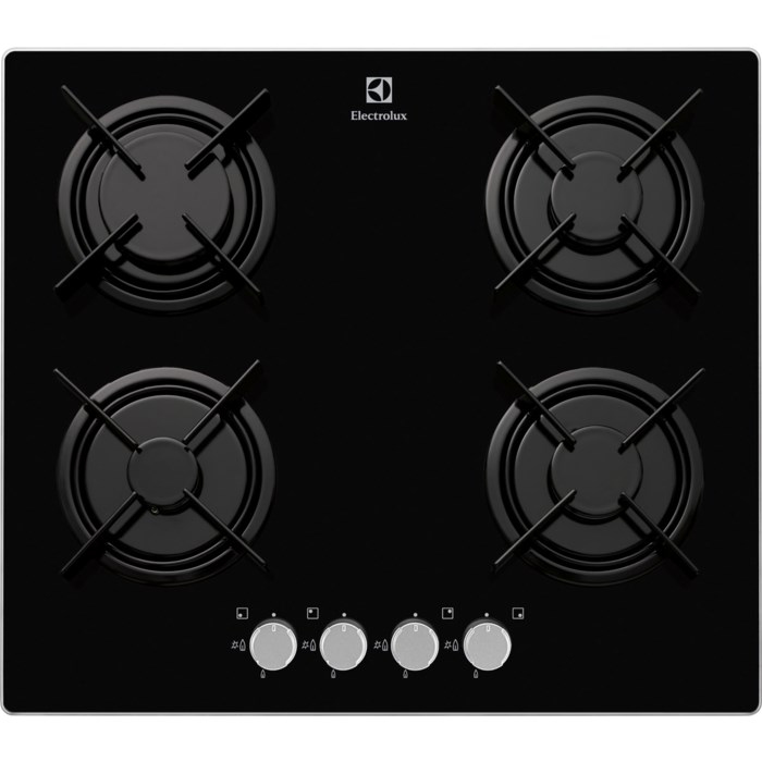 Electrolux EGT46242NK Black Built-in Gas 4 zone(s)