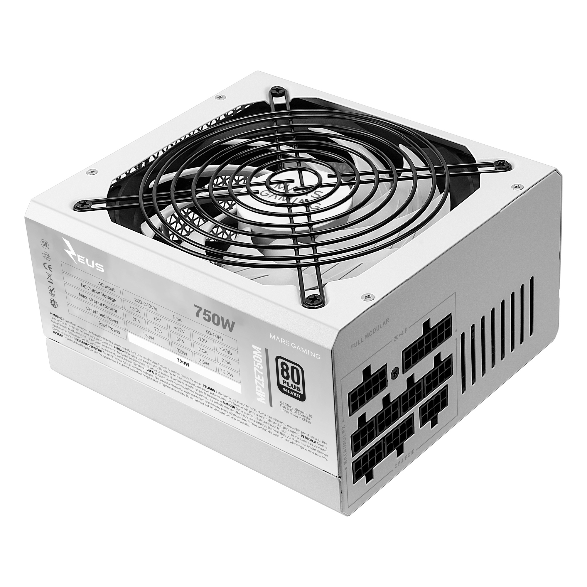 Mars Gaming MPZE750M power supply unit – image 2