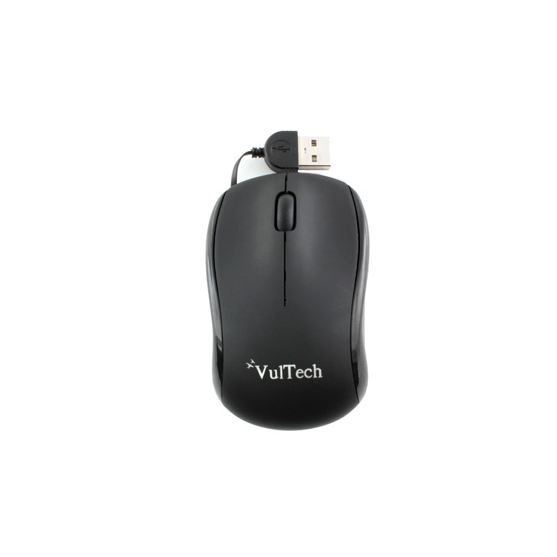 Vultech MN-01N mouse Travel Ambidextrous USB Type-A Optical 1200 DPI – image 1