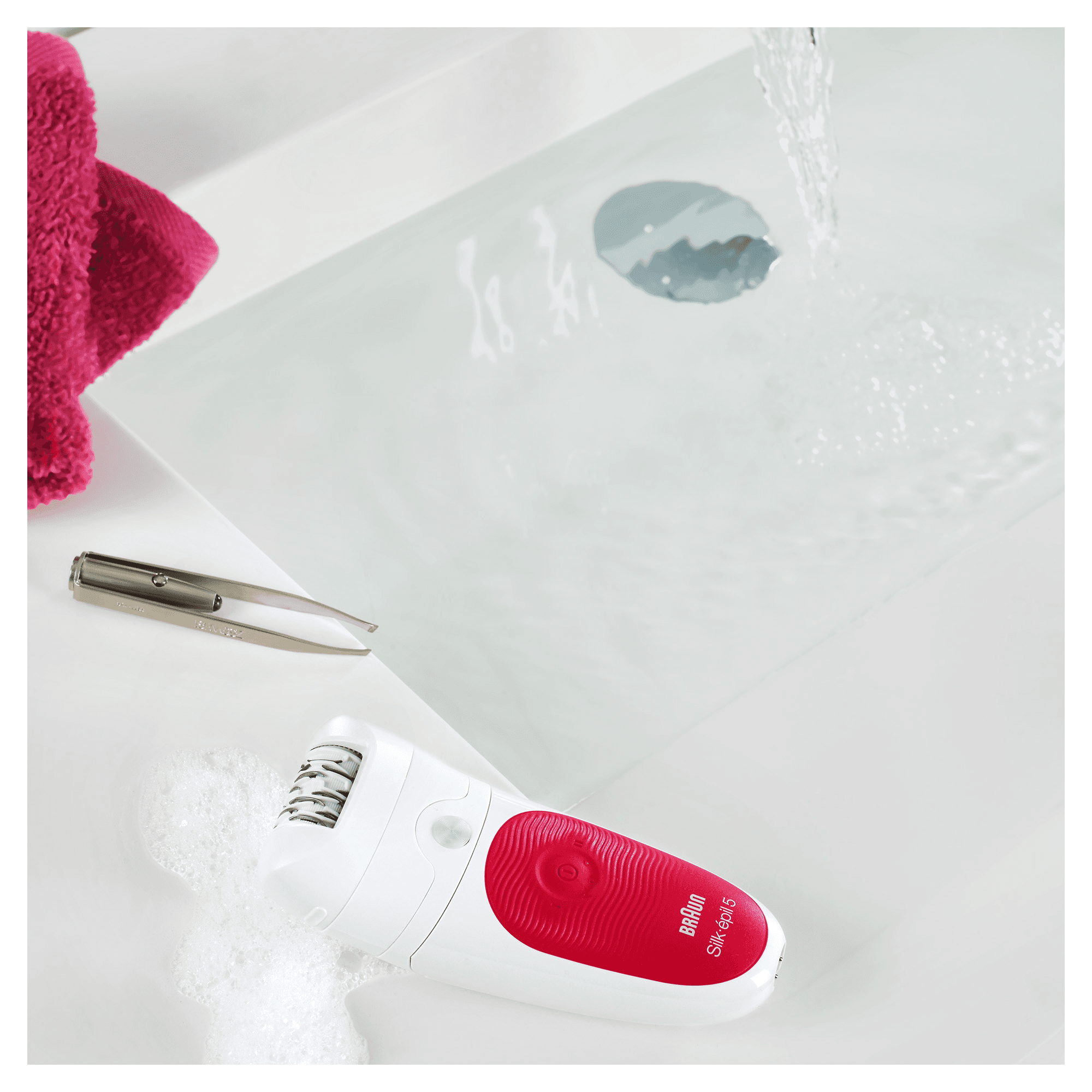 Braun 81574413 epilator 28 tweezers White, Pink – image 6