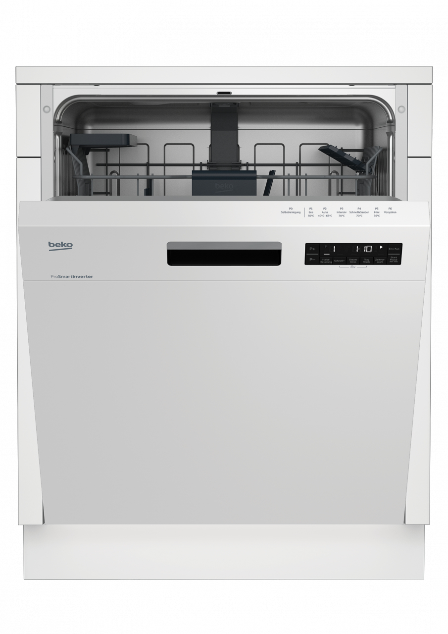 Beko DSN6634W2 dishwasher Fully built-in 3 place settings – image 2