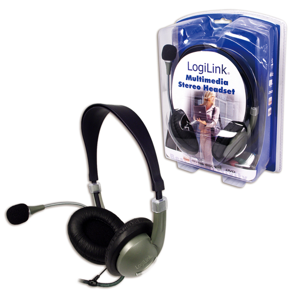 LogiLink HS0016 headphones/headset Wired Head-band – image 2